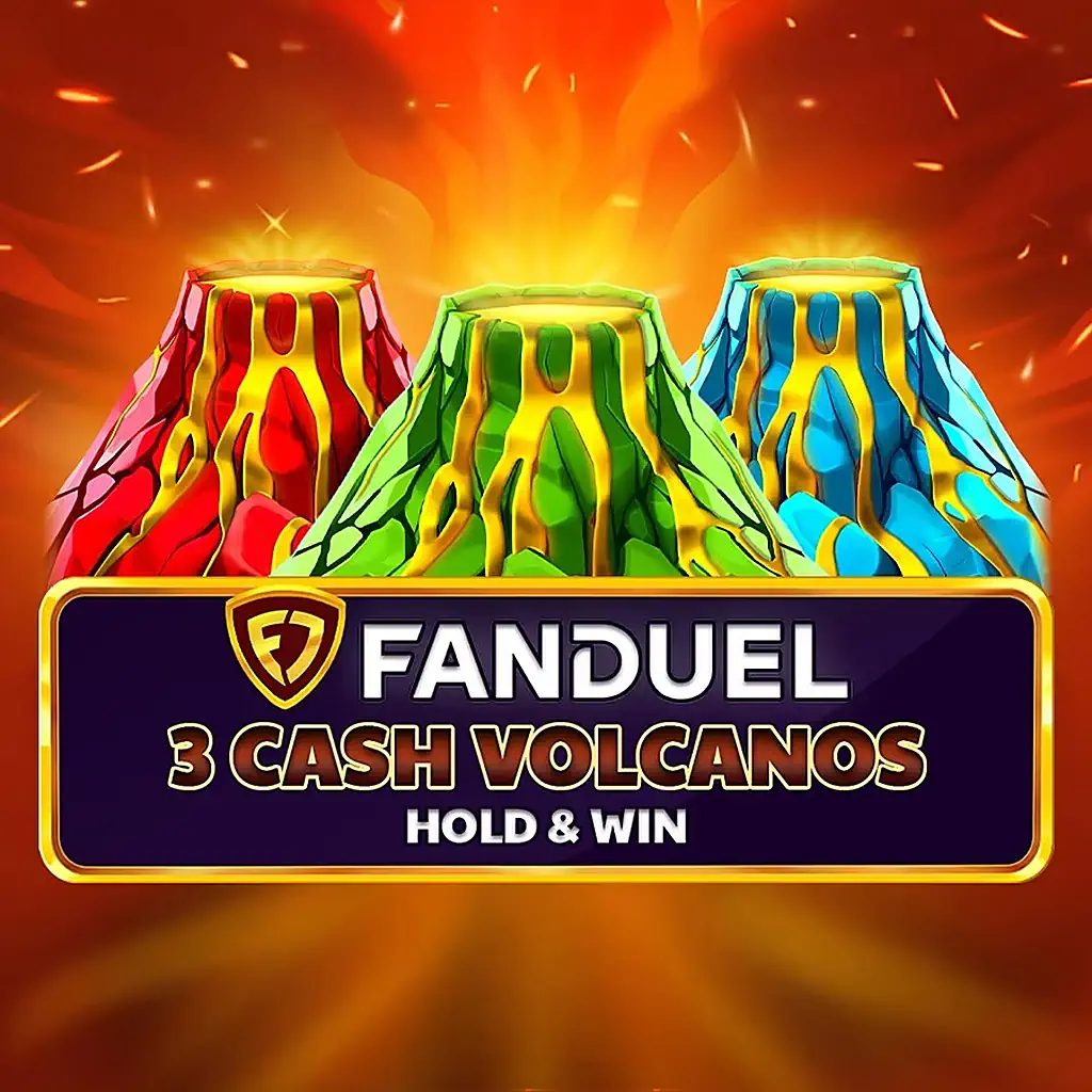 Fanduel 3 Cash Volcanoes Hold Win